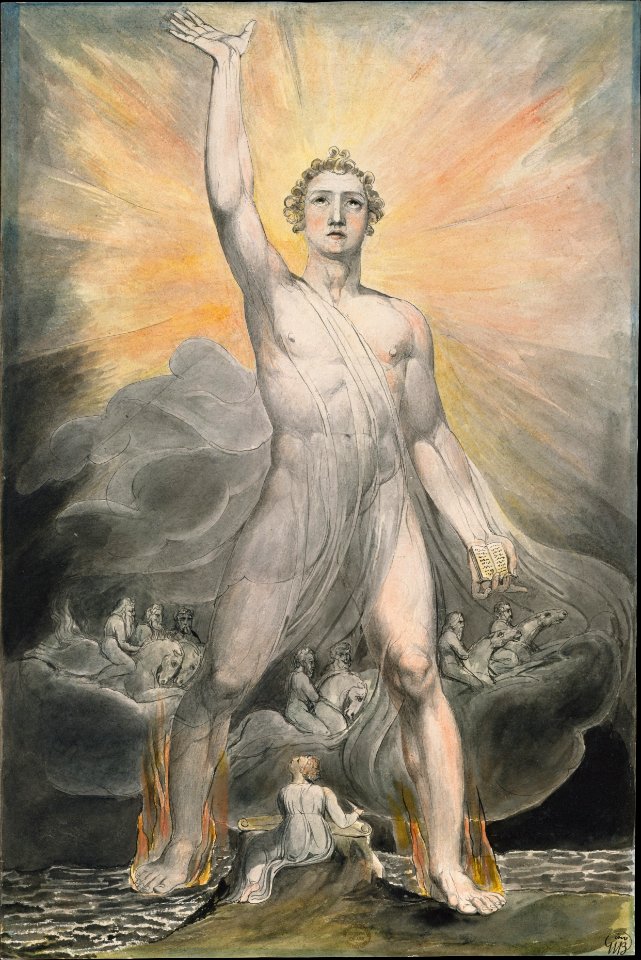 Angel of the Revelation (Book of Revelation, chapter 10) MET DT5424