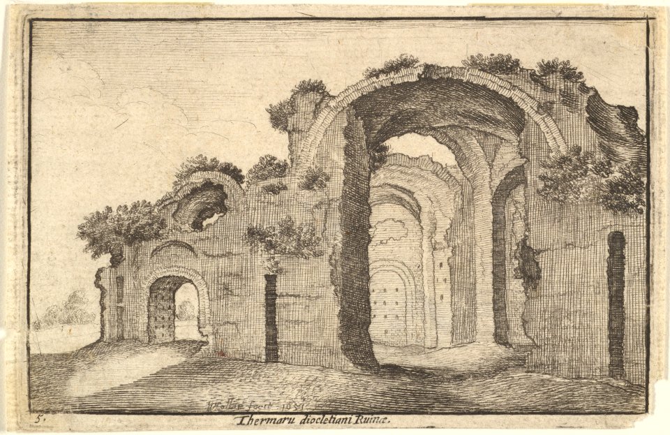 Baths of Diocletian, Rome MET DP829222