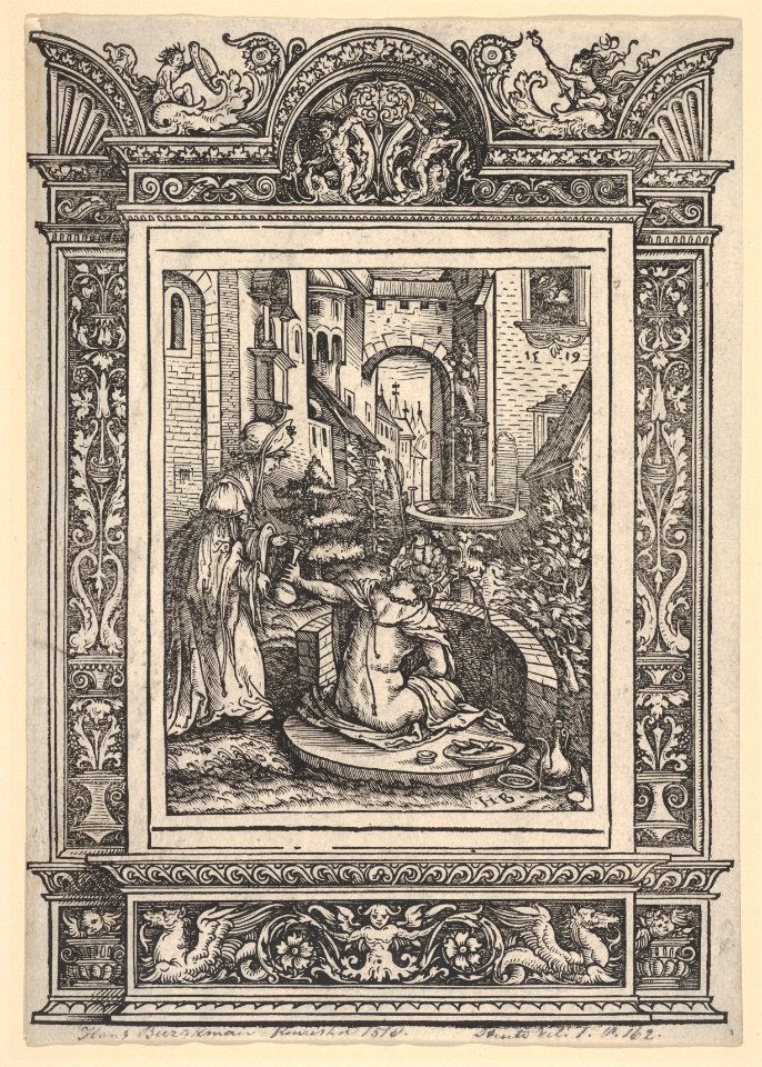 Bathsheba Bathing, from Women's Wile (Weiberlisten) MET DP833982