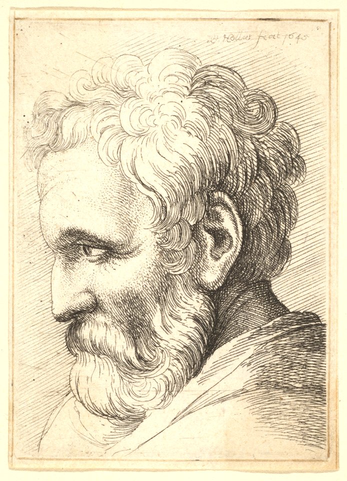 Bearded old man MET DP823695