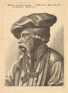 Bearded man with chain necklace MET DP823731