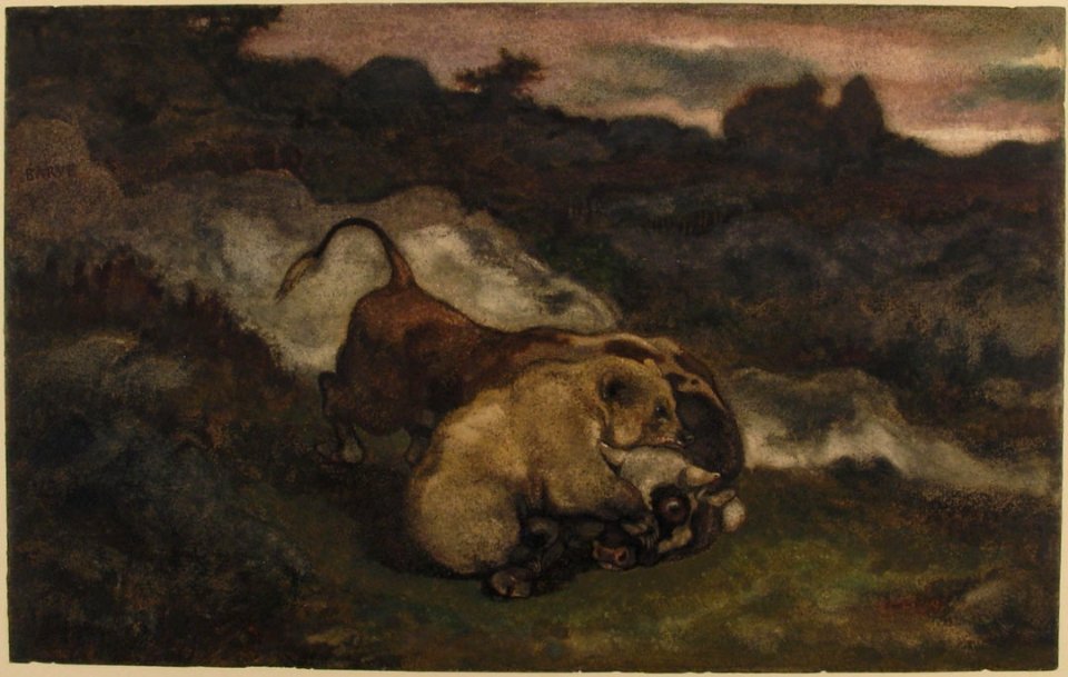 Bear Killing a Bull MET 29.100.591