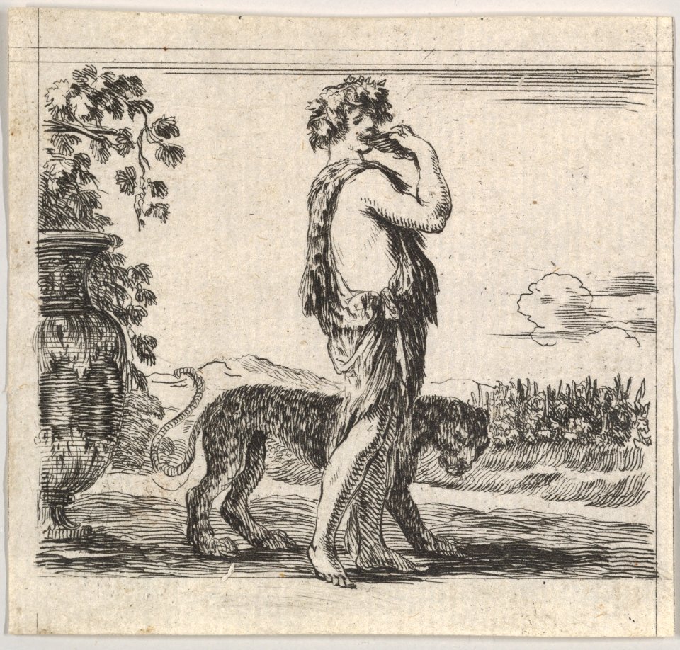 Bacchus, from 'Game of Mythology' (Jeu de la Mythologie) MET DP831087