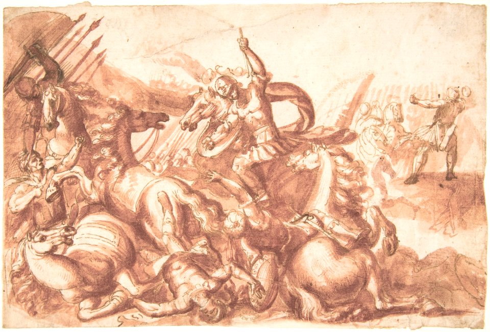 Battle Scene MET DP807568
