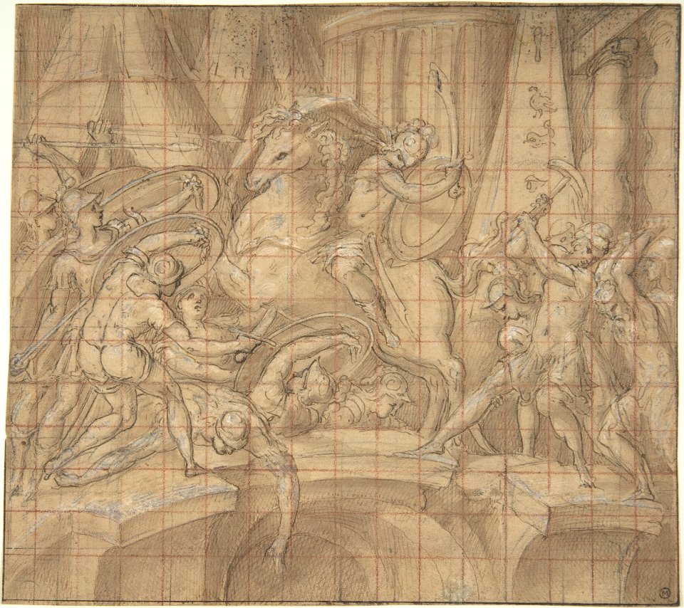 Battle Scene MET DP802037