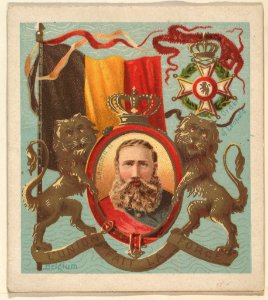 Belgium, from the International Cards series (N238), issued by Kinney Bros. MET DPB875039