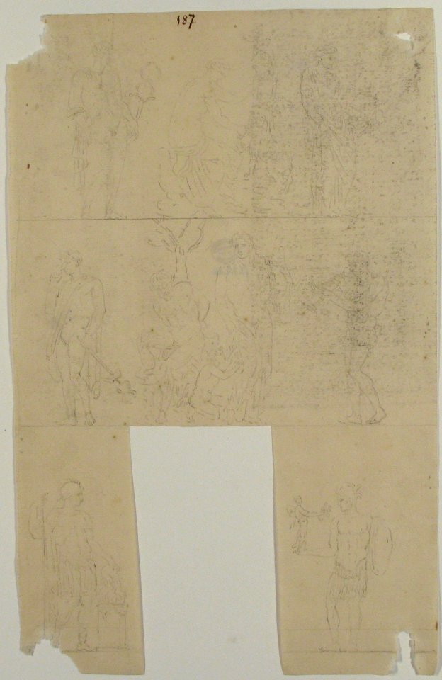Bacchic Scene; Two Roman Soldiers MET 63.712.38