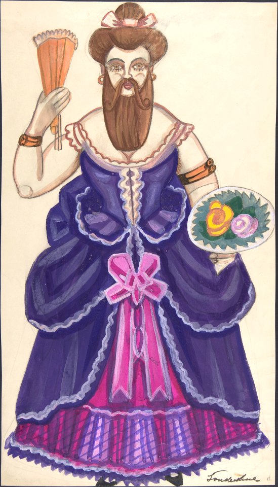 Bearded lady MET DP804840