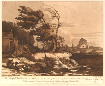 Beaching a Fishing Boat in a Gale MET DP828463