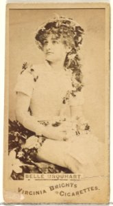 Belle Urquhart, from the Actors and Actresses series (N45, Type 1) for Virginia Brights Cigarettes MET DP830079