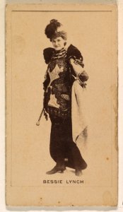 Bessie Lynch, from the Actresses series (N245) issued by Kinney Brothers to promote Sweet Caporal Cigarettes MET DP859023