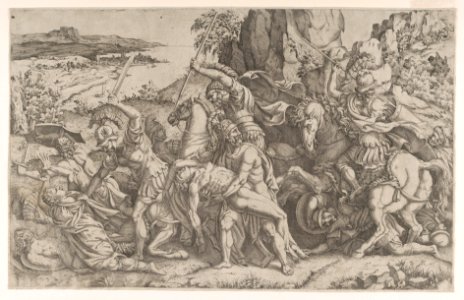 Battle around the Body of Patroclus MET DP856846
