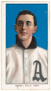 Barry, Philadelphia, American League, from the White Border series (T206) for the American Tobacco Company MET DP845123