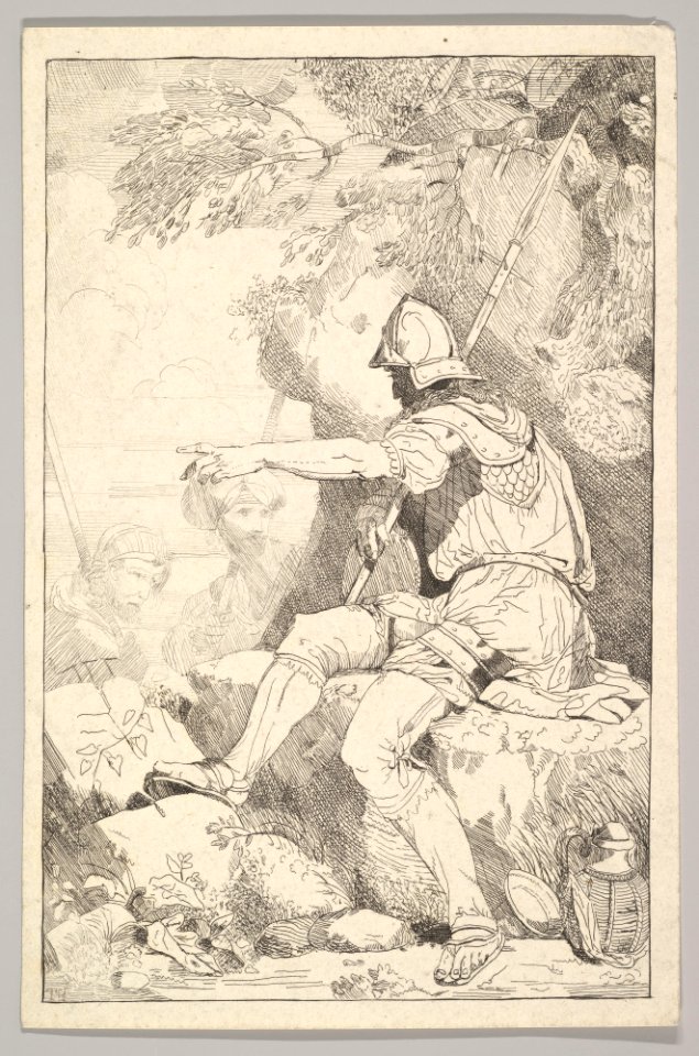 Banditti Taking His Post MET DP828492