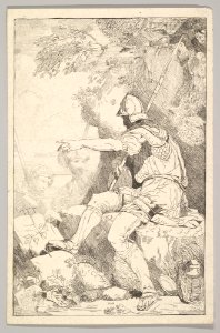 Banditti Taking His Post MET DP828492