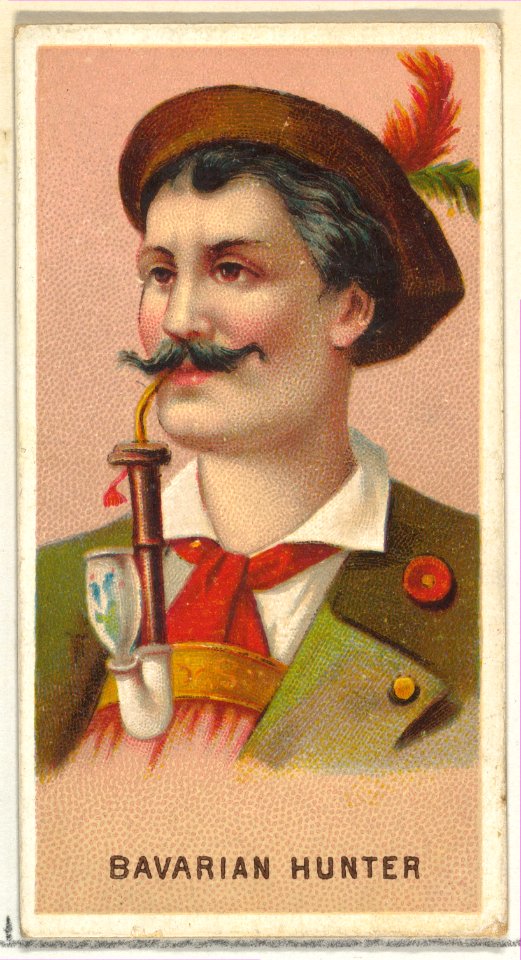 Bavarian Hunter, from World's Smokers series (N33) for Allen & Ginter Cigarettes MET DP838623