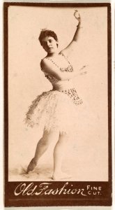 Ballerina, from the Actresses series (N664) promoting Old Fashion Fine Cut Tobacco MET DPB869655