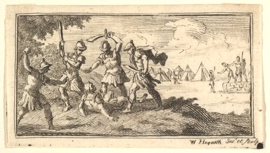 Beheading (John Beaver, Roman Military Punishments, 1725) MET DP824591