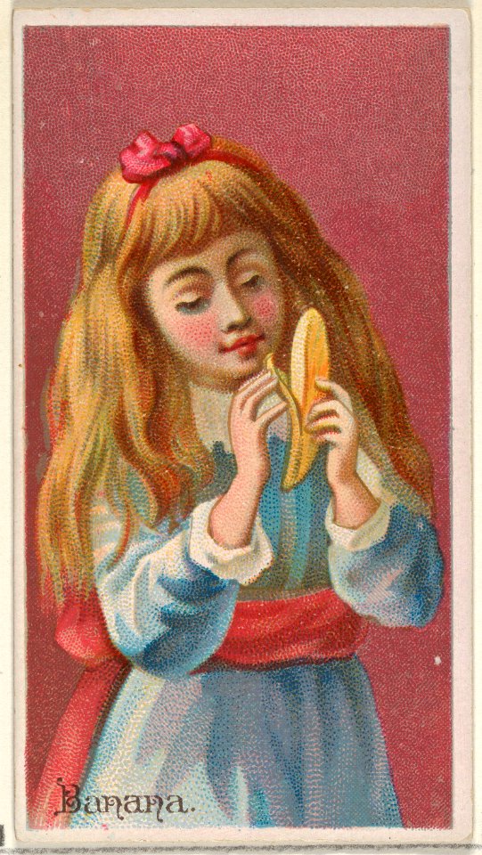 Banana, from the Fruits series (N12) for Allen & Ginter Cigarettes Brands MET DP834606