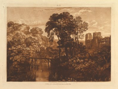 Berry Pomeroy Castle (Liber Studiorum, part XII, plate 58) MET DP821496