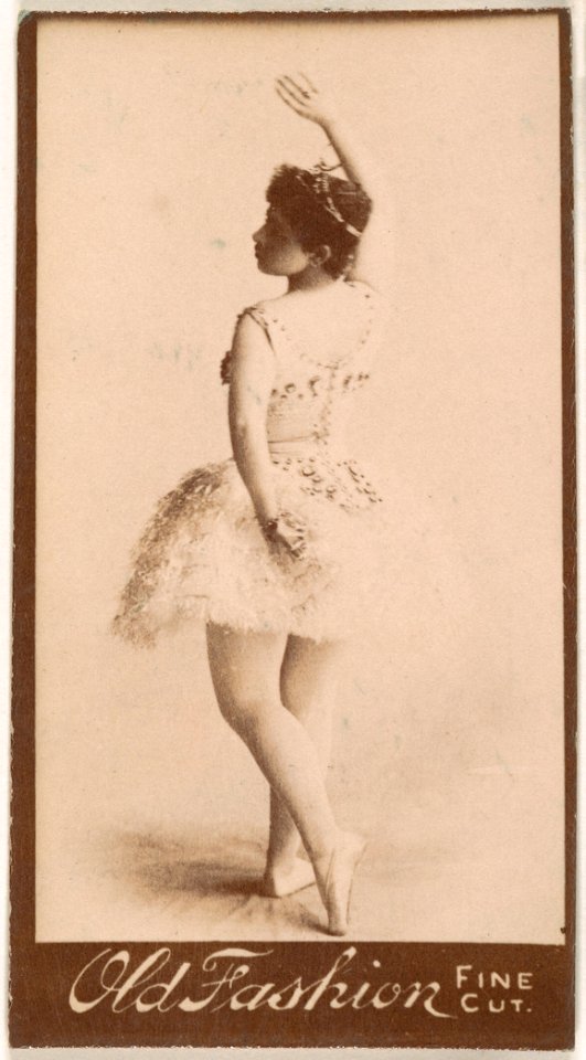 Ballerina, from the Actresses series (N664) promoting Old Fashion Fine Cut Tobacco MET DPB869800