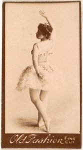 Ballerina, from the Actresses series (N664) promoting Old Fashion Fine Cut Tobacco MET DPB869800