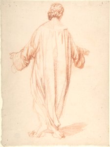 Back View of Standing Woman MET DP807112