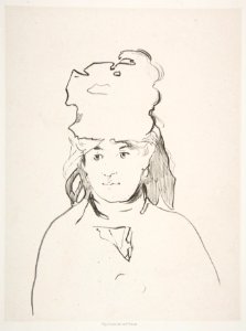 Berthe Morisot (in silhouette) MET DP815336