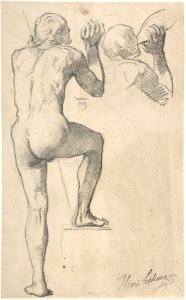 Back View of a Male Nude MET DP807353