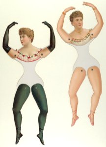Ballerina and Bloomer Girls (Prima Donna) Paper Dolls MET DP849910