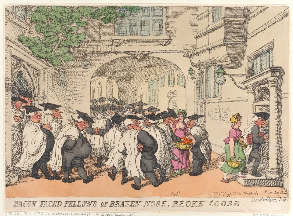 Bacon Faced Fellows of Brazen Nose, Broke Loose Met DP884789