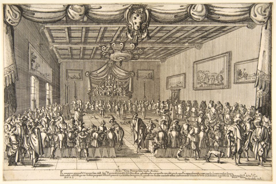 Banquet of the Piacevoli MET DP817326