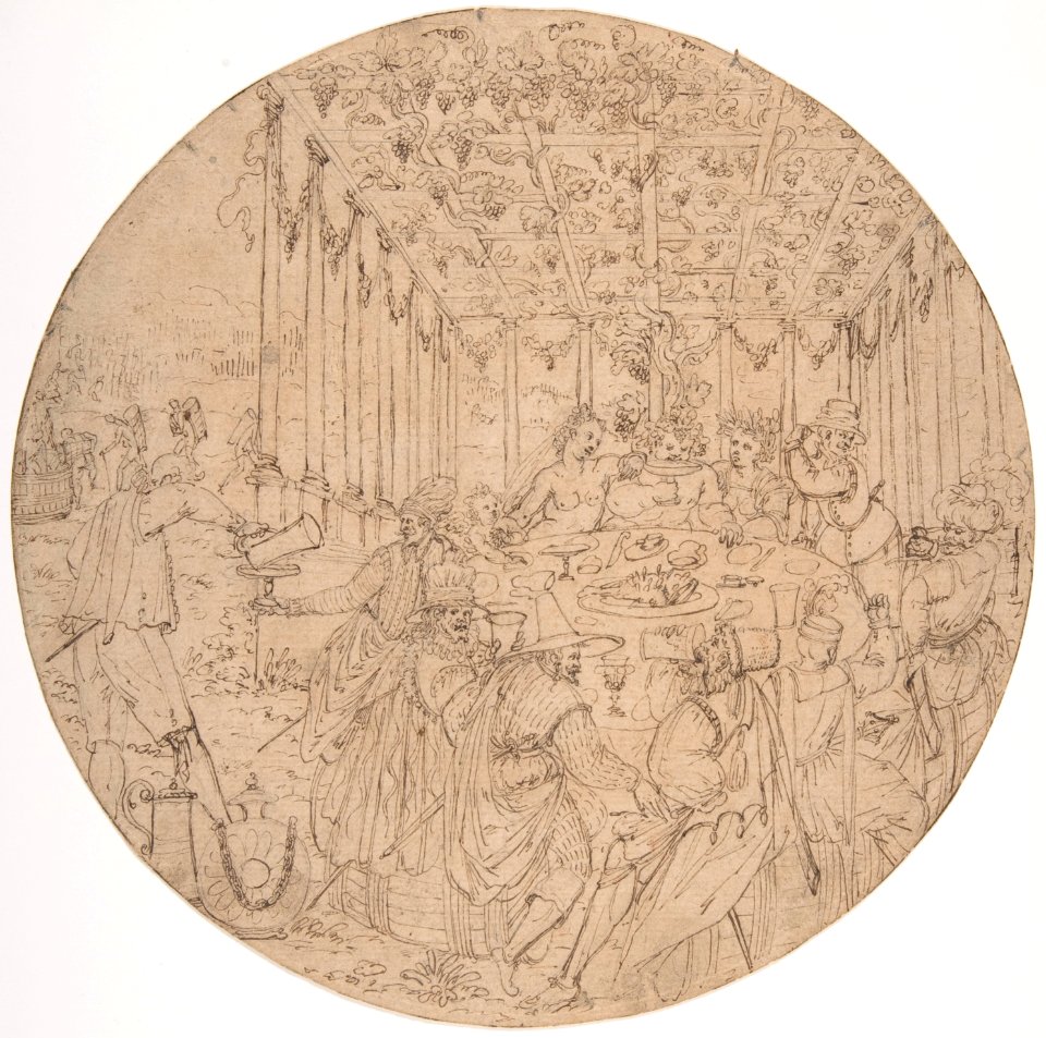 Banquet in an Arbor MET DP801708