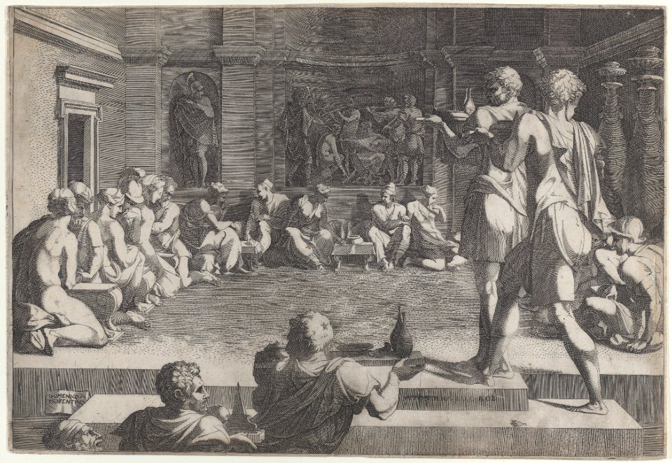 Banquet of Alexander Met DP885895