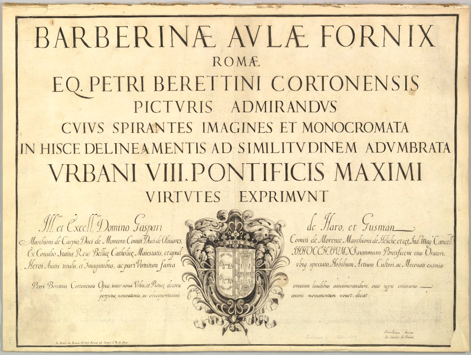 Barberinae aulae fornix MET DP827768