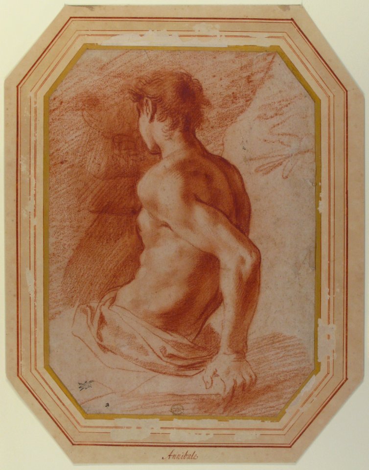 Back View of a Seated Nude Youth Facing Left MET 11.66.6