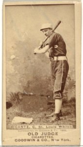Bartholomew L. "Bart" Cantz, Catcher, St. Louis Whites, from the Old Judge series (N172) for Old Judge Cigarettes MET DP846119