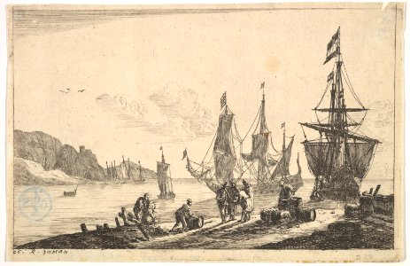 Bay with Sailing Vessels MET DP825039