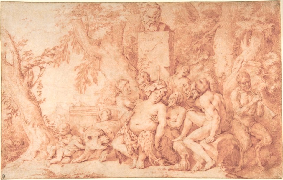 Bacchanalian Scene MET DP804017