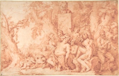 Bacchanalian Scene MET DP804017