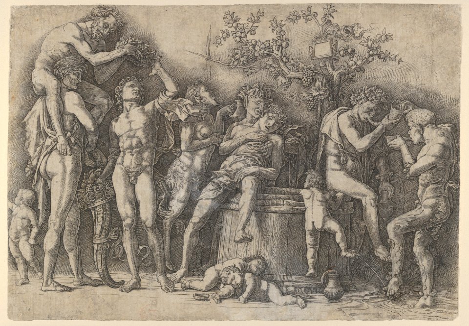 Bacchanal with Wine Vat MET DP835591