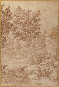 Bathers in a Wooded Landscape MET 1971.58