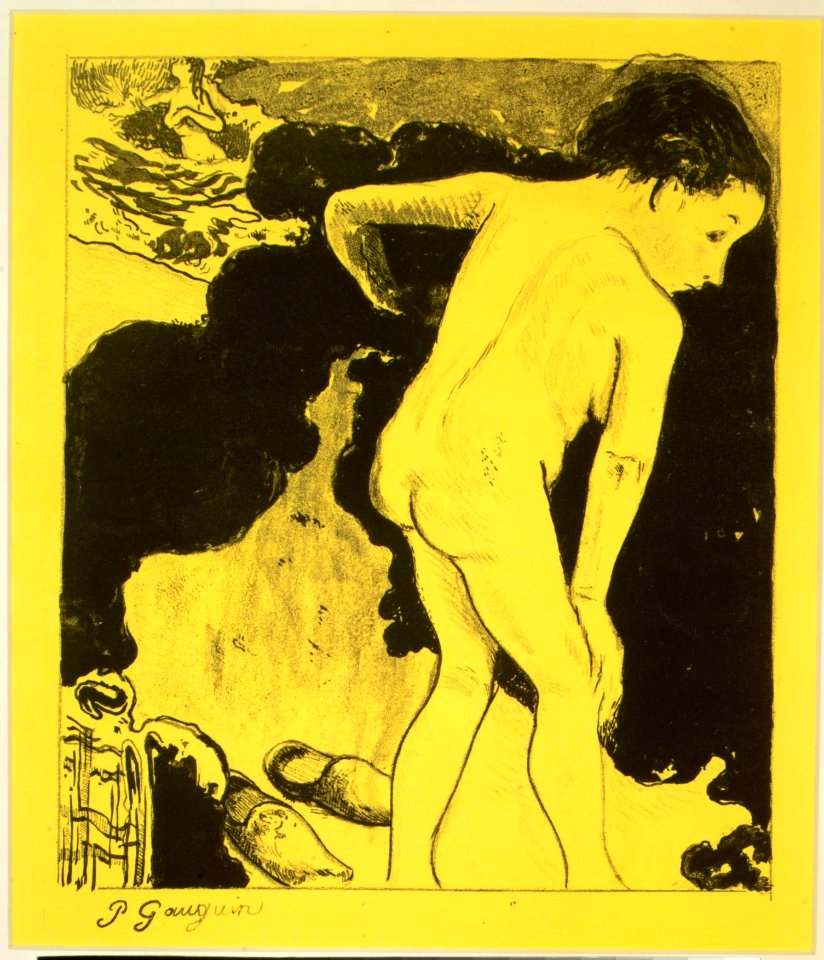 Bathers in Brittany, from the Volpini Suite- Dessins lithographiques MET DR322