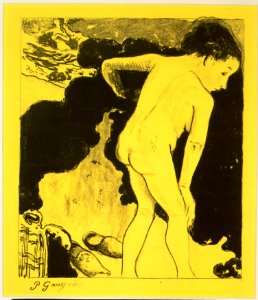 Bathers in Brittany, from the Volpini Suite- Dessins lithographiques MET DR322