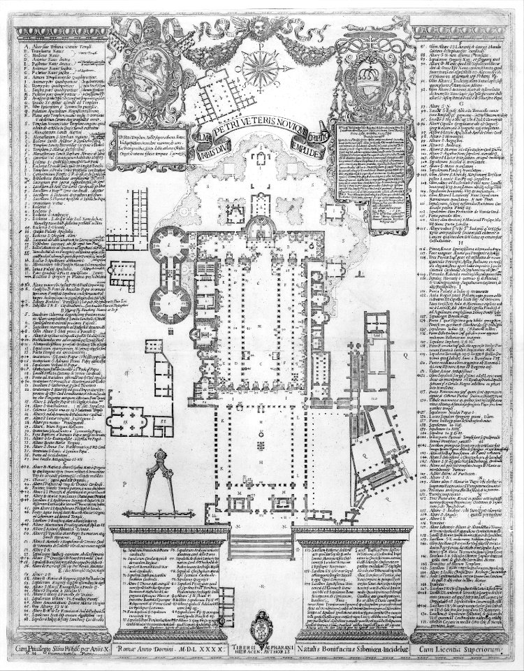 Basilica di S. Pietro in Vaticano (spine title) MET MM85496