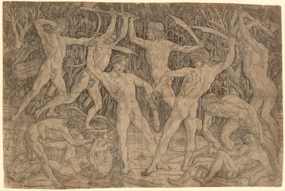 Battle of the naked men MET DP257245