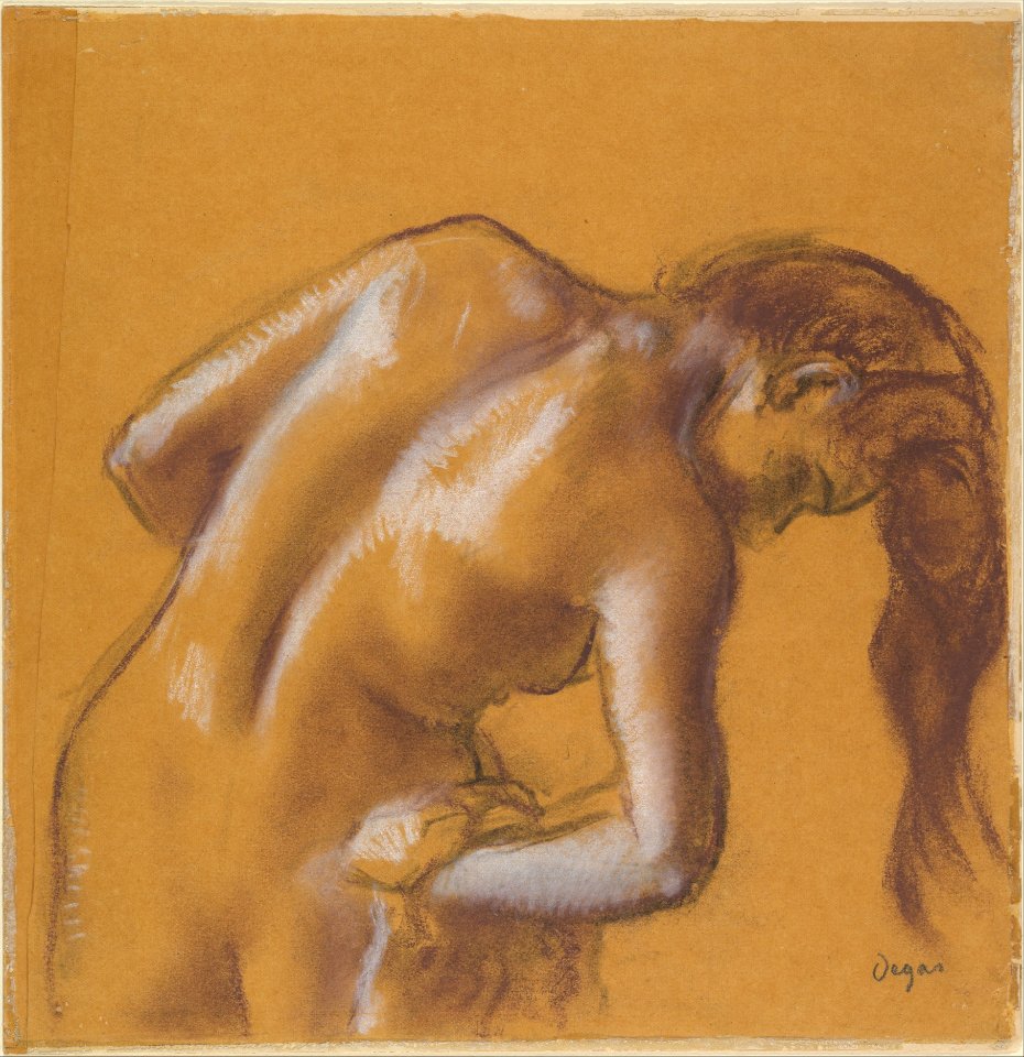 Bather Drying Herself MET DP818918
