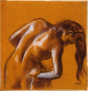 Bather Drying Herself MET DT257905