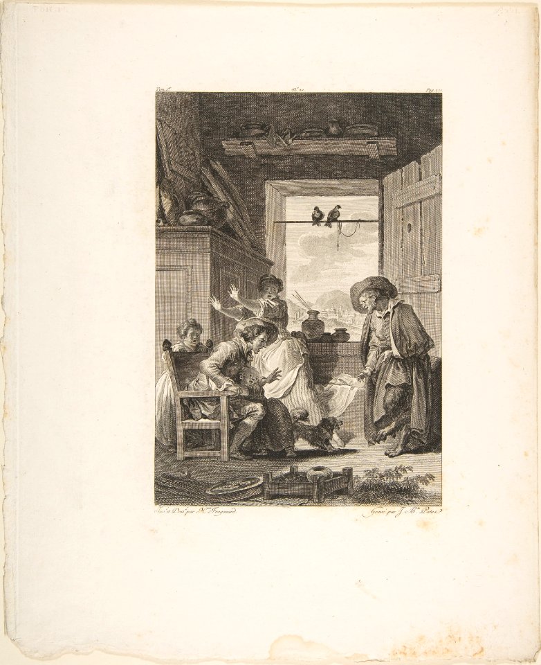 Belphegor, from Contes et nouvelles en vers par Jean de La Fontaine. A Paris, de l'imprimerie de P. Didot, l'an III de la République, 1795 MET DP813883