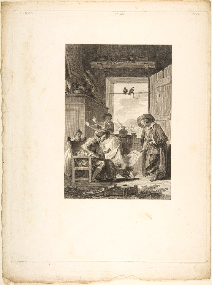 Belphegor, from Contes et nouvelles en vers par Jean de La Fontaine. A Paris, de l'imprimerie de P. Didot, l'an III de la République, 1795 MET DP813880